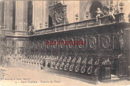 CPA SAINT MAXIMIN LA SAINTE BAUME - BOISERIE DU CHÂŒUR - Saint-Maximin-la-Sainte-Baume