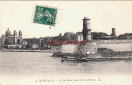 CPA MARSEILLE - LE FORT SAINT JEAN - Alter Hafen (Vieux Port), Saint-Victor, Le Panier