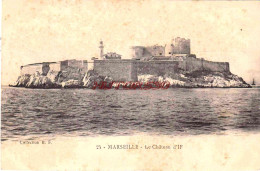 CPA MARSEILLE - LE CHATEAU D'IF - Festung (Château D'If), Frioul, Inseln...