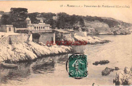 CPA MARSEILLE - LA CORNICHE - MALDORME - Endoume, Roucas, Corniche, Playas