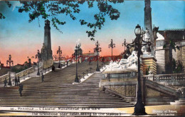 CPSM MARSEILLE - ESCALIER DE LA GARE SAINT CHARLES - Quartier De La Gare, Belle De Mai, Plombières