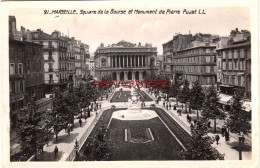 CPA MARSEILLE - SQUARE DE LA BOURSE - Canebière, Centre Ville