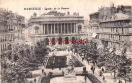 CPA MARSEILLE - SQUARE DE LA BOURSE - Canebière, Stadscentrum