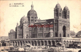 CPA MARSEILLE - LA CATHEDRALE - Monuments