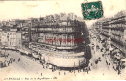 CPA MARSEILLE - RUE DE LA REPUBLIQUE - Canebière, Centro Città