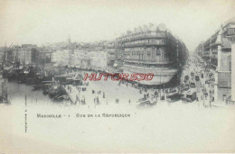 CPA MARSEILLE - RUE DE LA REPUBLIQUE - Canebière, Centro