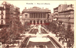 CPA MARSEILLE - PLACE DE LA BOURSE - Canebière, Stadscentrum