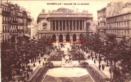 CPA MARSEILLE - SQUARE DE LA BOURSE - Canebière, Stadtzentrum