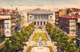 CPA MARSEILLE - SQUARE DE LA BOURSE - The Canebière, City Centre