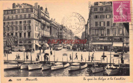 CPA MARSEILLE - LE QUAI DES BELGES - Old Port, Saint Victor, Le Panier