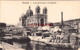 CPA MARSEILLE - CANAL SAINT JEAN - Joliette, Havenzone