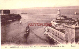 CPA MARSEILLE - LA PASSE DU VIEUX PORT - Puerto Viejo (Vieux-Port), Saint Victor, Le Panier