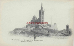 CPA MARSEILLE - NOTRE DAME DE LA GARDE - Notre-Dame De La Garde, Aufzug Und Marienfigur