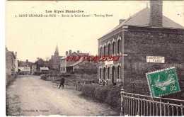 CPA SAINT LEONARD DES BOIS - ROUTE DE SAINT CENERI - TOURING HOTEL - Saint Leonard Des Bois