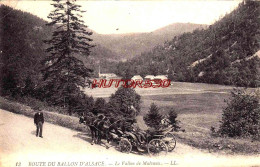 CPA ROUTE DU BALLON D'ALSACE - LE VALLON DE MALVAUX - Autres & Non Classés