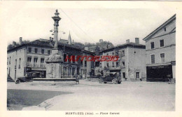 CPA MONTLUEL - AIN - PLACE CARNOT - Montluel