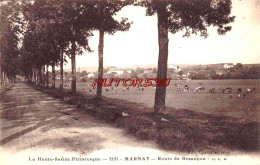 CPA MARNAY - ROUTE DE BESANCON - Sonstige & Ohne Zuordnung