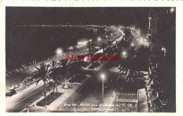 CPSM NICE - LA PROMENADE LA NUIT - Niza La Noche