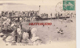 CPA DIEPPE - LA PLAGE ET L'ESTACADE - Dieppe