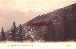 CPA PEISEY - ET LE MONT BLANC - Other & Unclassified