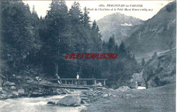 CPA PRALOGNAN LA VANOISE - LE PONT DE CHOLLIERE - Pralognan-la-Vanoise