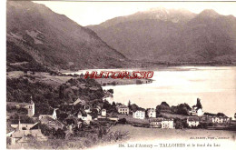 CPA TALLOIRES - ET LE FOND DU LAC - Talloires