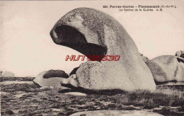 CPA PLOUMANACH - LE ROCHER DE LA GUERITE - Perros-Guirec