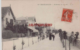 CPA CHATELAILLON - BOULEVARD DE LA MER - Châtelaillon-Plage