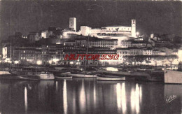 CPSM CANNES - LA NUIT - Cannes