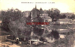 CPA SEICHES - MAINE ET LOIRE - LES BORDS DU LOIR - Seiches Sur Le Loir