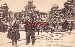 CPA MARSEILLE - PALAIS LONGCHAMP SOUS LA NEIGE - Otros Monumentos