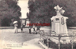 CPA ANNECY - JARDIN PUBLIC ET MONUMENT BERTHOLLET - Annecy