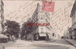 CPA MALAKOFF - ROUTE DE MONTROUGE ET RUE AUGUSTE DUMONT - Malakoff