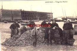 CPA CANCALE - TRIAGE DES HUITRES - Cancale