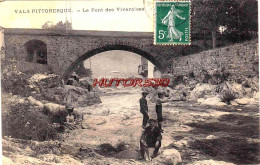 CPA VALS - LE PONT DES VIVARAISES - Vals Les Bains