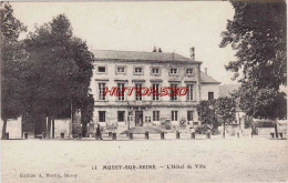 CPA MUSSY SUR SEINE - L'HOTEL DE VILLE - Autres & Non Classés