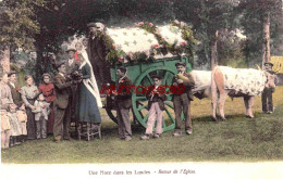 CPA LANDES - UNE NOCE - RETOUR DE L'EGLISE  - ATTELAGE - Other & Unclassified