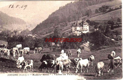 CPA JOUGNE - DOUBS - MODERN HOTEL ET VACHES AU PATURAGE - Other & Unclassified