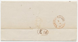 S Gravenhage 1863 - Bestellerstempel E 16 - ...-1852 Préphilatélie