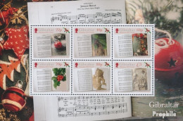 Gibraltar Block140 (kompl.Ausg.) Postfrisch 2019 Weihnachtslieder - Gibraltar