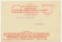 Firma Briefkaart Olst 1930 - Vlees- En Groentenconserven - Sin Clasificación