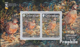 Gibraltar Block138 (kompl.Ausg.) Postfrisch 2019 Vögel - Gibraltar