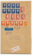 Em. Juliana Aangetekend Rotterdam - USA 1957 - Non Classificati