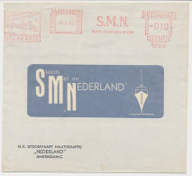 Meter Cover Netherlands 1953 SMN - Steamship Company Netherlands - M.S. Oranje - Ships