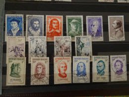 Lot Oblitérés 1956 - Used Stamps