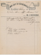 Nota Leeuwarden 1880 - Smid - Kachelmaker - Slotenmaker - Netherlands