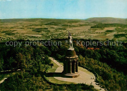 73607840 Teutoburgerwald Hermannsdenkmal Fliegeraufnahme Teutoburgerwald - Detmold