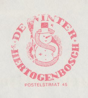 Meter Cover Netherlands 1964 Snowman - S Hertogenbosch - Clima & Meteorología