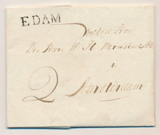 Edam - Amsterdam 1823 - ...-1852 Precursores