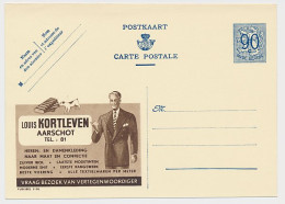 Publibel - Postal Stationery Belgium 1951 Dog - Clothes - Textile - Andere & Zonder Classificatie